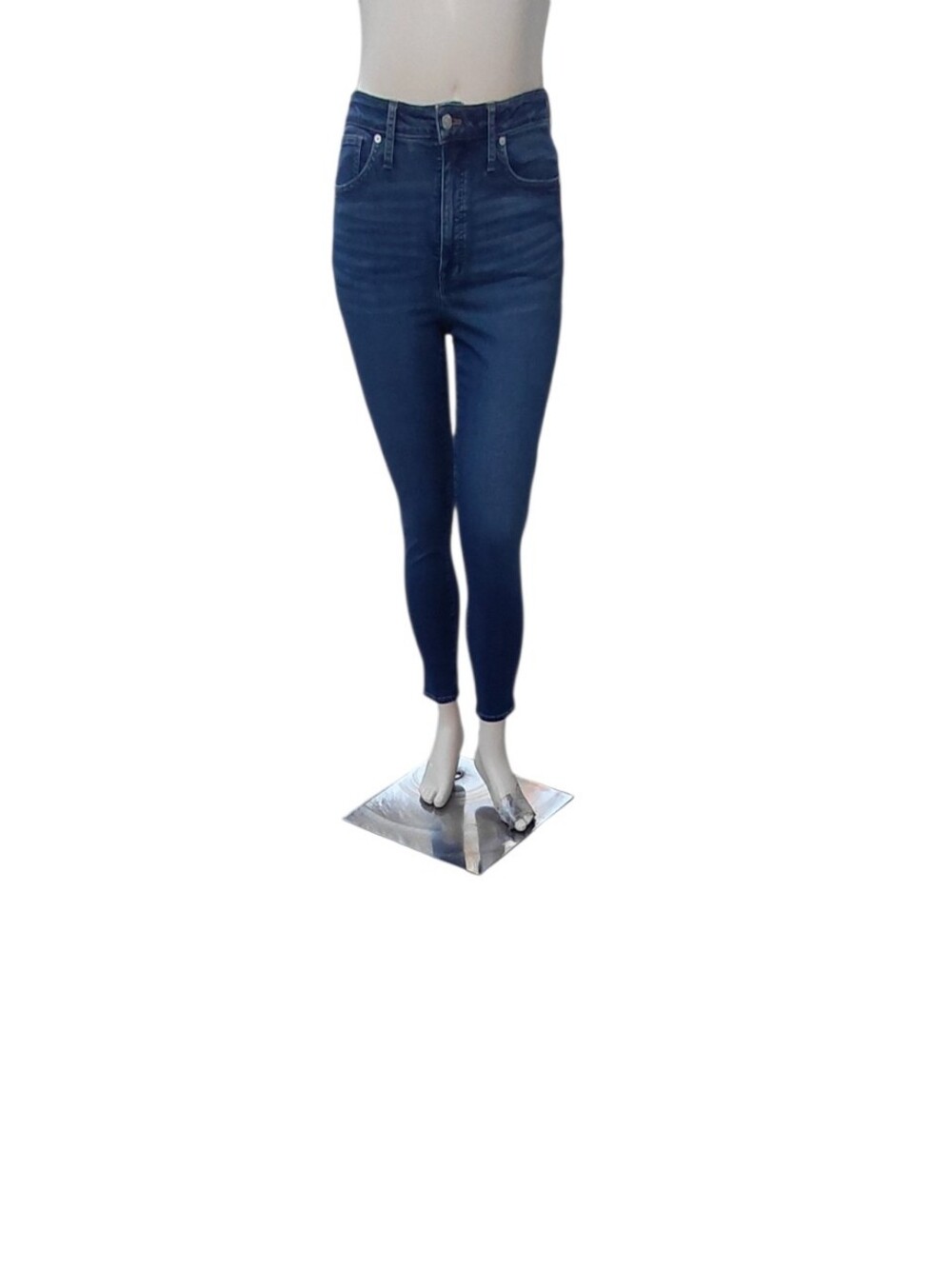 8439....Women's Madewell High-Rise Skinny Jeans Size 30, 26" Inseam 11" Rise - Picture 1 of 4